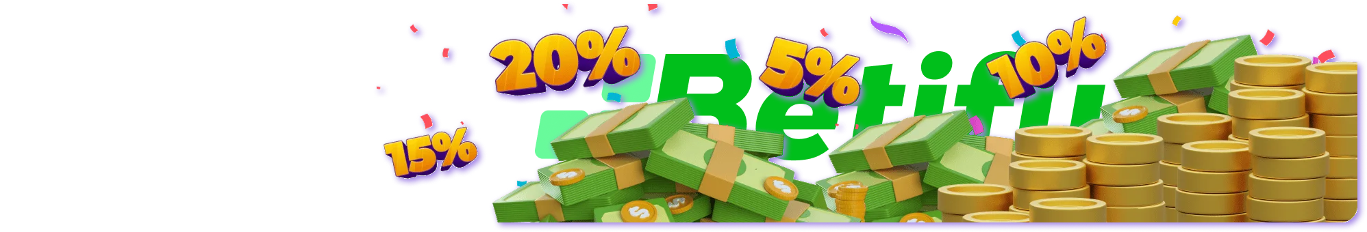 Cashback Betify jusqu'à 20%